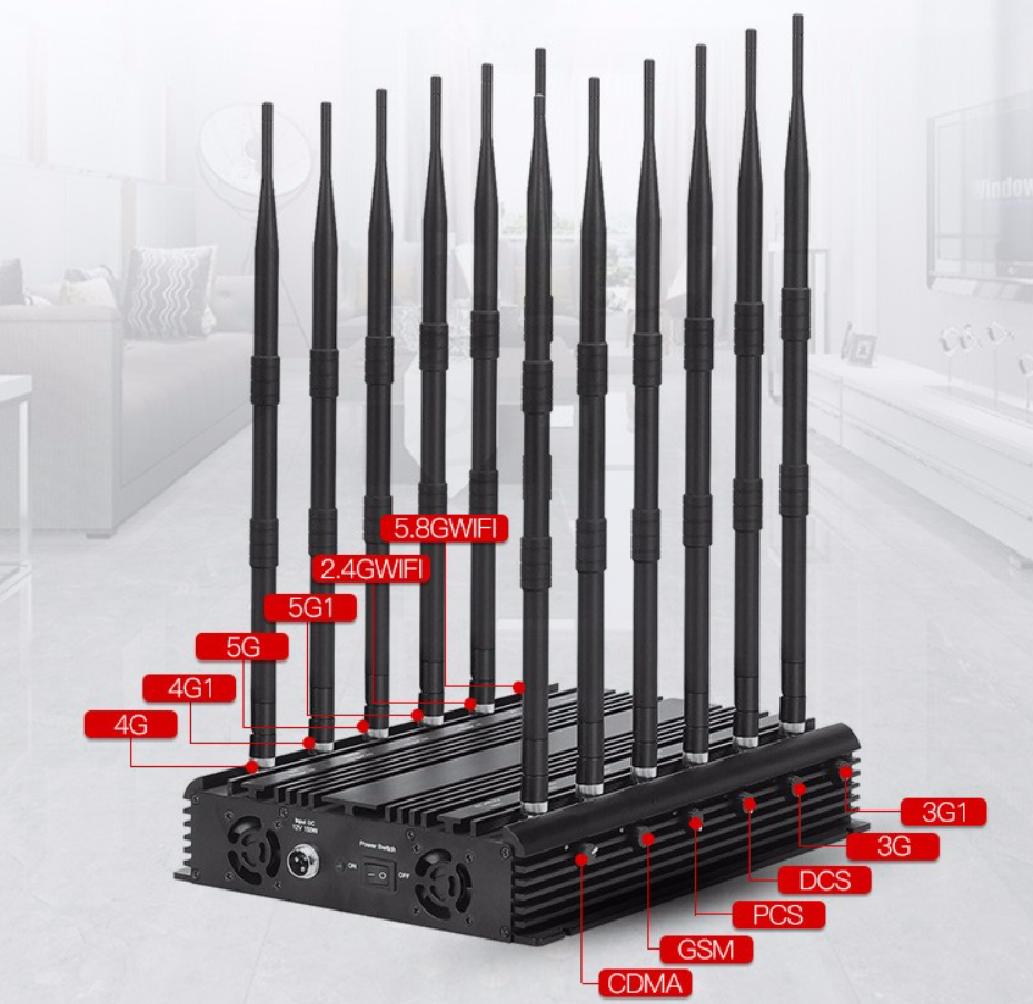 考場手機(jī)wifi防作弊儀器 會(huì)議室熱點(diǎn)信號(hào)抗干擾大功率儀器5G升級(jí)版防屏蔽定制(圖2)